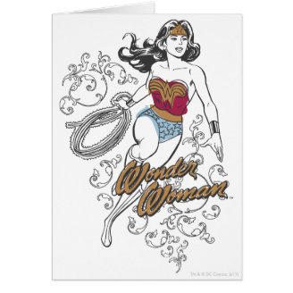 Wonder Woman Flourish Cards