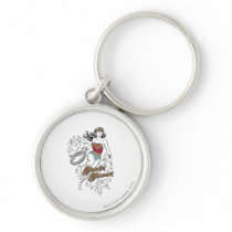 Wonder Woman Flourish Keychains