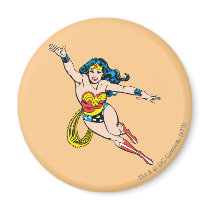 Wonder Woman Flying Forward Fridge Magnets