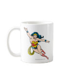 Wonder Woman Flying Forward Coffee Mugs