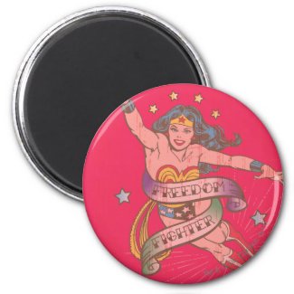Wonder Woman Freedom Fighter Magnets