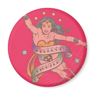 Wonder Woman Freedom Fighter Magnets