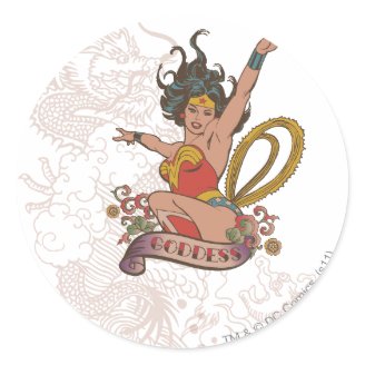 Wonder Woman Goddess Stickers