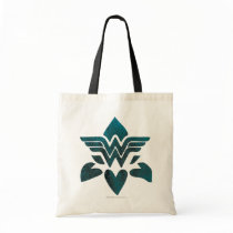 Wonder Woman Grunge Logo Canvas Bags
