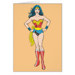 Wonder Woman Hands on Hips Greeting Card