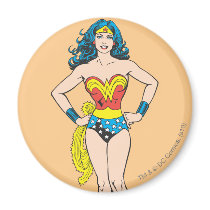 Wonder Woman Hands on Hips Refrigerator Magnets