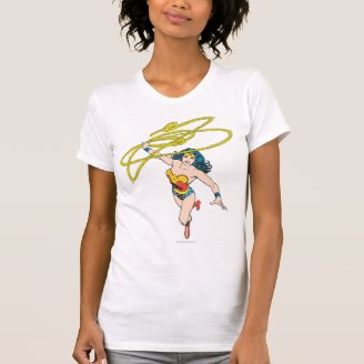 Wonder Woman Holds Lasso 2 Tshirt