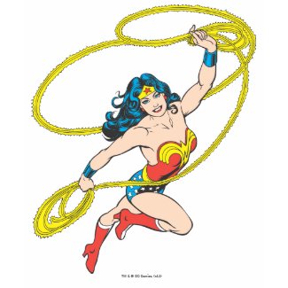 Wonder Woman Holds Lasso 3 shirt