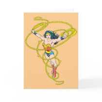 Wonder Woman in Lasso Cards