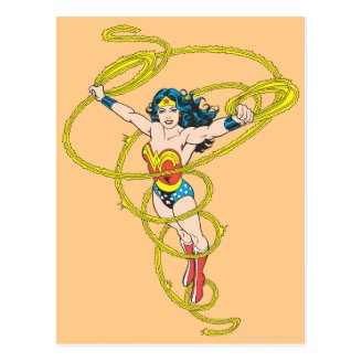 Wonder Woman in Lasso Post Cards