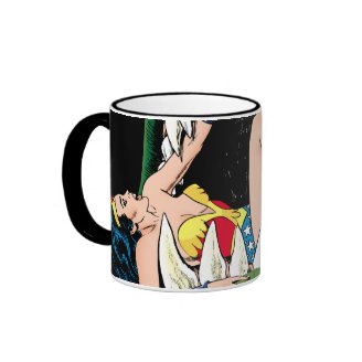 Wonder Woman Jaws Coffee Mug