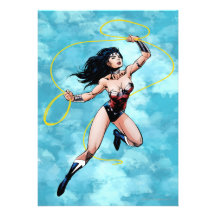 Wonder Woman & Lasso of Truth Personalized Invite