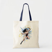 Wonder Woman & Lasso of Truth Tote Bags