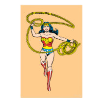 Wonder Woman Lasso over Head Poster