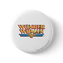 Wonder Woman Logo 2 Button