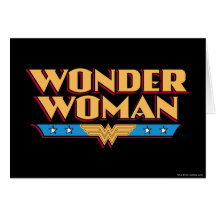 Wonder Woman Logo 2 Cards