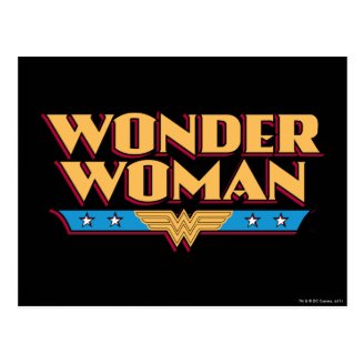 Wonder Woman Logo 2 Post Card
