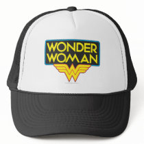 Wonder Woman Logo 3 Trucker Hat