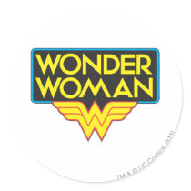 Wonder Woman Logo 3 Stickers