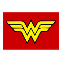 Wonder Woman Logo Print