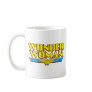Wonder Woman Name and Logo Coffee Mug