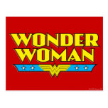 Wonder Woman Name and Logo Postcards