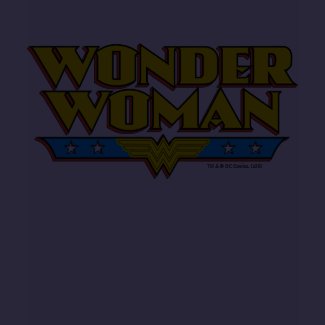 Wonder Woman Name and Logo shirt