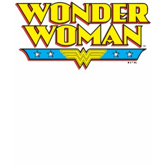 Wonder Woman Name and Logo shirt