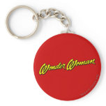 Wonder Woman Name Keychains