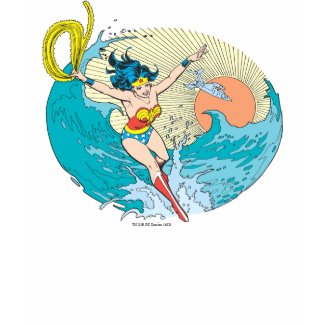 Wonder Woman Ocean Sky shirt