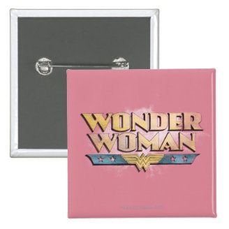 Wonder Woman Pencil Logo Buttons
