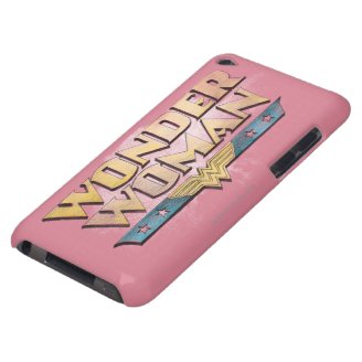 Wonder Woman Pencil Logo iPod Touch Cases