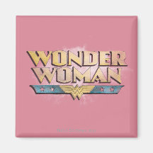 Wonder Woman Pencil Logo Magnets