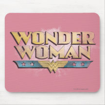 Wonder Woman Pencil Logo Mousepads