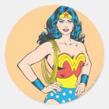 Wonder Woman Portrait Stickers