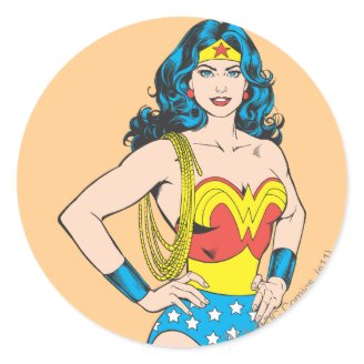 Wonder Woman Portrait Stickers