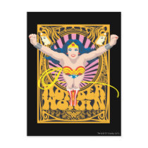 Wonder Woman Poster Post Card
