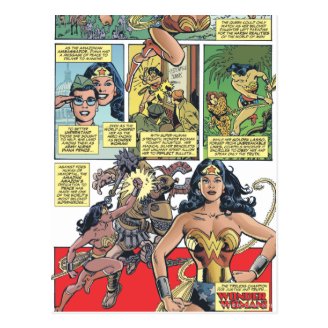 Wonder Woman Princess Diana Postcard