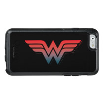 wonder woman, super hero, wonder woman logo, wonder woman icon, wonder woman emblem, wonder woman symbol, red blue gradient, red and blue, halftone dots, comic dots, [[missing key: type_otterbo]] with custom graphic design