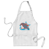 Wonder Woman Red & Blue Star Apron