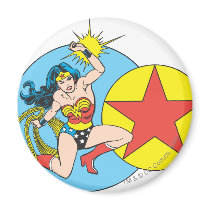 Wonder Woman Red Star Fridge Magnet