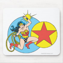 Wonder Woman Red Star Mousepads