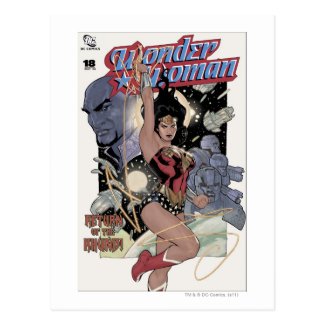 Wonder Woman Return of the Khundi Color Postcard