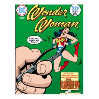 Wonder Woman Shrinking Formula Post Cards