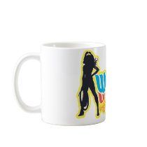 Wonder Woman Silhouette Mugs