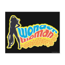 Wonder Woman Silhouette Postcards