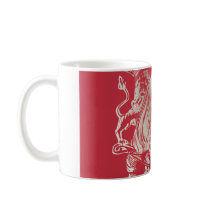 Wonder Woman Silver Coffee Mug