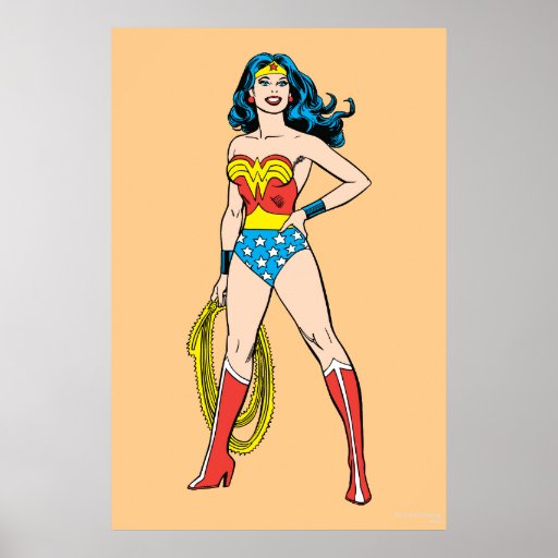 Wonder Woman Standing Poster