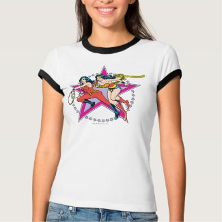 Wonder Woman Star Background shirt