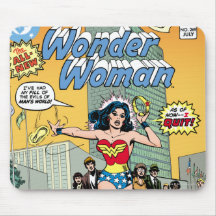Wonder Woman Starring Pat Carbine Mousepads